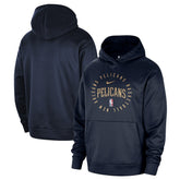 New Orleans Pelicans 2024/25 Spotlight On-Court Practice Performance Pullover Hoodie Navy | Nike Near Me