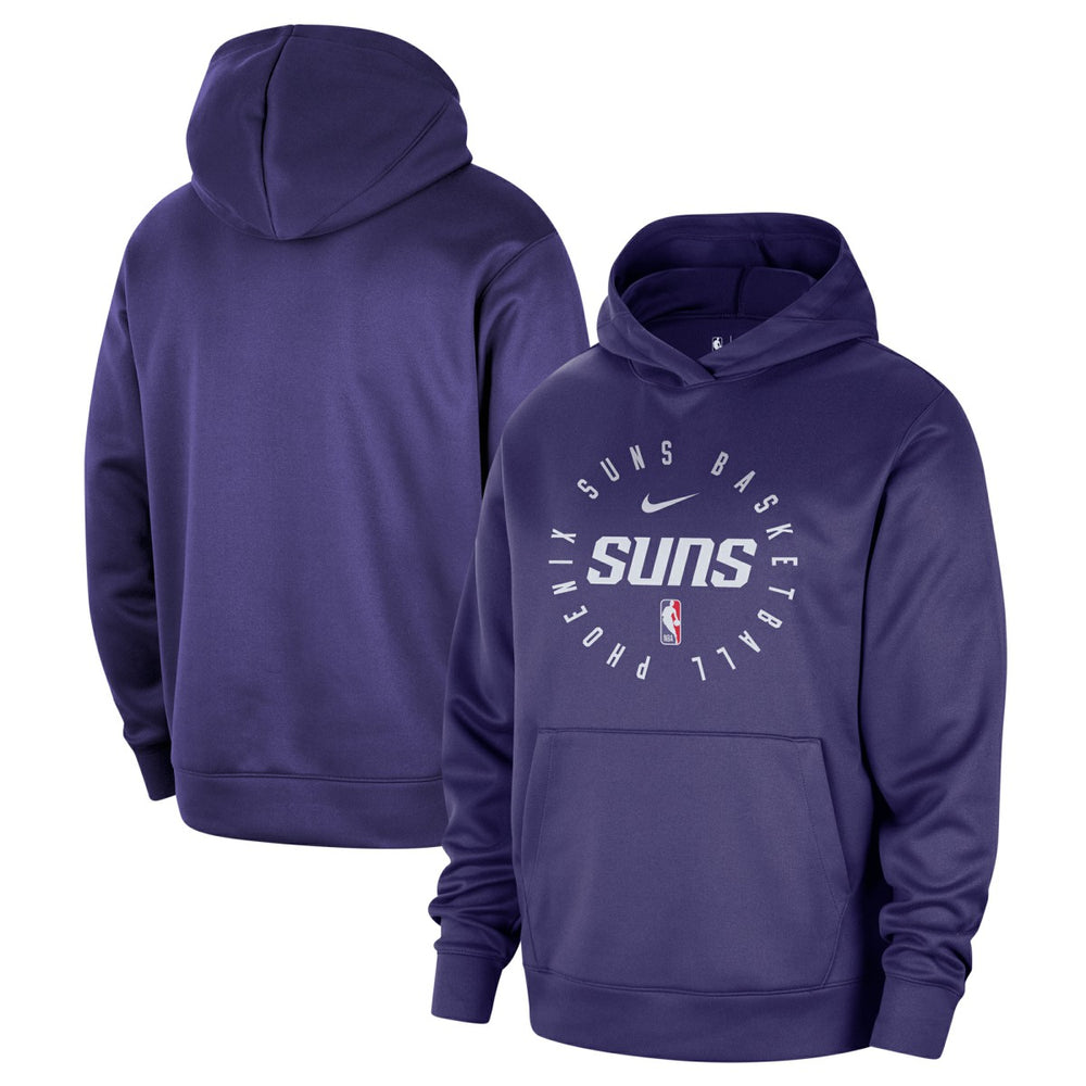 Phoenix Suns 2024/25 Spotlight On-Court Practice Performance Pullover Hoodie Purple | Nike Lifestyle