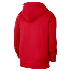 Atlanta Hawks Courtside Standard Issue Premium Performance Pullover Hoodie Red | Nike Lifestyle