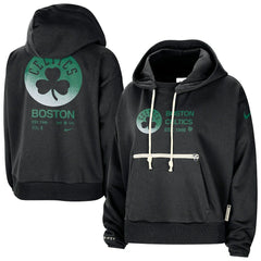 Boston Celtics Women's Courtside Standard Issue Performance Pullover Hoodie Black | Nike online