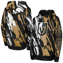Vegas Golden Knights Preschool Master Snipe Pullover Hoodie - Black - NHL 201002340