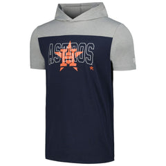 Houston Astros New Era Active Brushed Hoodie T-Shirt - Navy - New Era on Sale