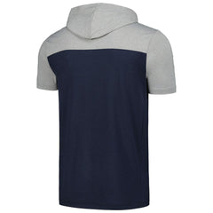 Tampa Bay Rays New Era Active Brushed Hoodie T-Shirt - Navy - New Era Discount