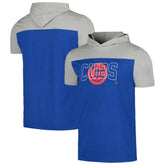 Chicago Cubs New Era Active Brushed Hoodie T-Shirt - Royal - New Era Discount