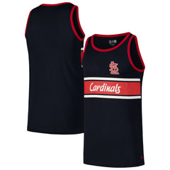 St. Louis Cardinals New Era Jersey Ringer Tank Top - Navy - New Era on Sale