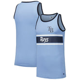 Tampa Bay Rays New Era Jersey Ringer Tank Top - Light Blue - New Era on Sale