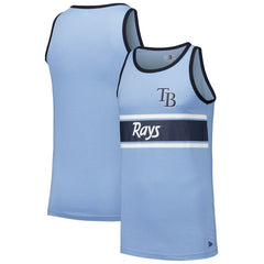 Tampa Bay Rays New Era Jersey Ringer Tank Top - Light Blue - New Era on Sale