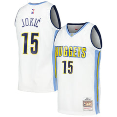 Nikola Jokic Denver Nuggets 2016/17 Throwback Swingman Jersey for sale White | Mitchell & Ness outlet