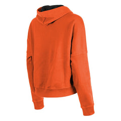 Cincinnati Bengals New Era Women's Boxy Pullover Hoodie Orange