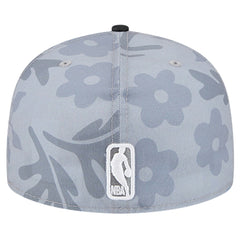Miami Heat Palm Fronds 2-Tone 59FIFTY Fitted Hat Gray | New Era outlet