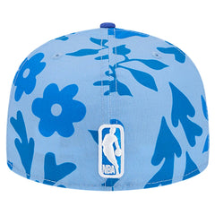 New York Knicks Palm Fronds 2-Tone 59FIFTY Fitted Hat Blue | New Era outlet