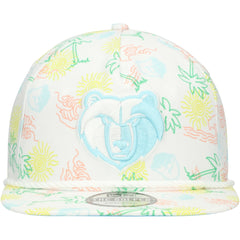 Memphis Grizzlies Palm Trees and Waves Golfer Adjustable Hat White | New Era online