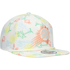 Phoenix Suns Palm Trees and Waves Golfer Adjustable Hat White | New Era for sale
