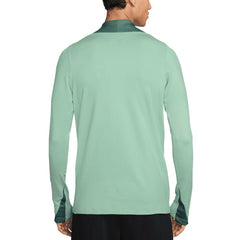 Tottenham Hotspur 2024/25 Third Strike Drill Performance Quarter-Zip Pullover Top Green - Nike