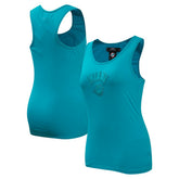 Miami Dolphins Pro Standard Women's Triple Tonal Racerback Tank Top Aqua