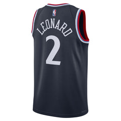 Kawhi Leonard LA Clippers Unisex 2024/25 Swingman Jersey Navy Icon Edition | Nike Near Me