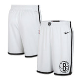 Brooklyn Nets 2024/25 Association Edition Swingman Shorts White | Nike