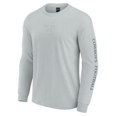 Fanatics Dallas Cowboys Unisex Elements Strive Long Sleeve T-Shirt Gray