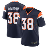 Nike Jaleel McLaughlin Denver Broncos Alternate Game Jersey Navy