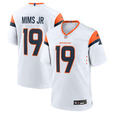 Nike Marvin Mims Jr Denver Broncos Game Jersey White