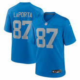 Nike Sam LaPorta Detroit Lions Alternate Game Jersey Blue