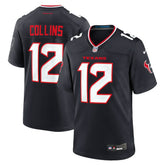 Nike Nico Collins Houston Texans Game Jersey Navy