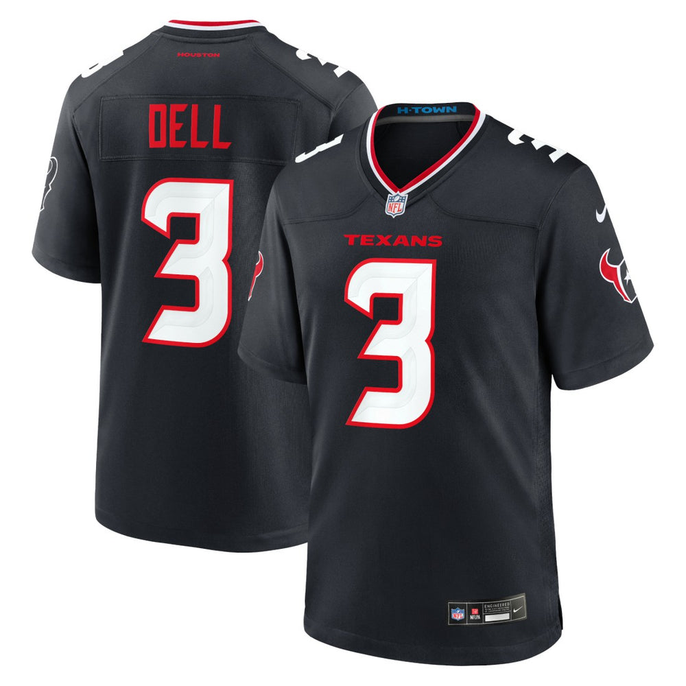 Nike Tank Dell Houston Texans Game Jersey Navy