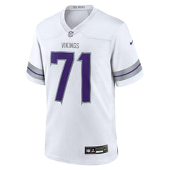Nike Christian Darrisaw Minnesota Vikings Alternate Game Jersey White