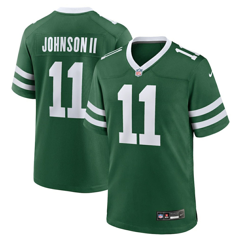 Nike Jermaine Johnson II New York Jets Game Jersey Legacy Green
