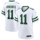 Nike Jermaine Johnson II New York Jets Game Jersey Legacy White