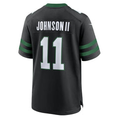 Nike Jermaine Johnson II New York Jets Alternate Game Jersey Legacy Black