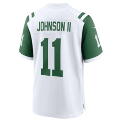 Nike Jermaine Johnson II New York Jets Classic Alternate Game Jersey White