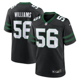 Nike Quincy Williams New York Jets Alternate Game Jersey Legacy Black