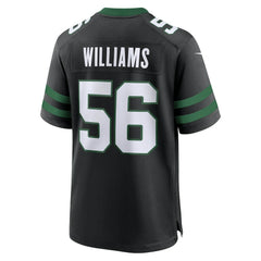 Nike Quincy Williams New York Jets Alternate Game Jersey Legacy Black