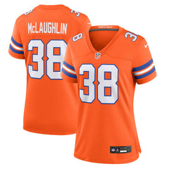 Nike Jaleel McLaughlin Denver Broncos Women's Mile High Collection 1977 Throwback Player Game Jersey Orange
