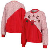 Chicago Bulls G-III 4Her by Carl Banks Women's Benches Split Pullover Sweatshirt Red