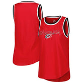 Carolina Hurricanes G-III 4Her by Carl Banks Women's Strategy Tank Top - Red - NHL 201038250