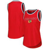 Chicago Blackhawks G-III 4Her by Carl Banks Women's Strategy Tank Top - Red - NHL 201038252