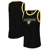 Pittsburgh Penguins G-III 4Her by Carl Banks Women's Strategy Tank Top - Black - NHL 201038256