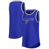 St. Louis Blues G-III 4Her by Carl Banks Women's Strategy Tank Top - Blue - NHL 201038258