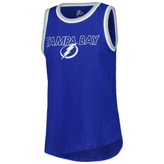 Tampa Bay Lightning G-III 4Her by Carl Banks Women's Strategy Tank Top - Blue - NHL 201038260