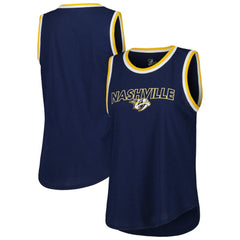 Nashville Predators G-III 4Her by Carl Banks Women's Strategy Tank Top - Navy - NHL 201038271