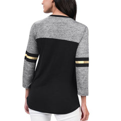 Vegas Golden Knights G-III 4Her by Carl Banks Women's Play The Game 3/4-Sleeve T-Shirt - Black - NHL 201038274
