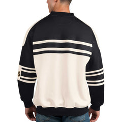 Boston Bruins Starter Defense Fleece Crewneck Pullover Sweatshirt - White - NHL 201038314