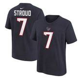 Nike C.J. Stroud Houston Texans Preschool Player Name & Number T-Shirt Navy