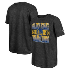 Golden State Warriors Enzyme Washed Oversized T-Shirt for sale Black | New Era outlet