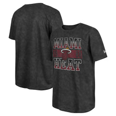 Miami Heat Enzyme Washed Oversized T-Shirt Black | New Era discount