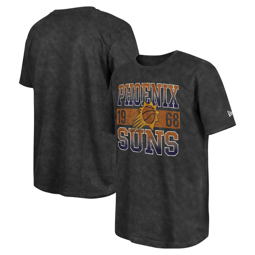 Phoenix Suns Enzyme Washed Oversized T-Shirt Black | New Era Lifestyle