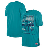 Charlotte Hornets Enzyme Wash Oversized T-Shirt Teal | New Era Near Me