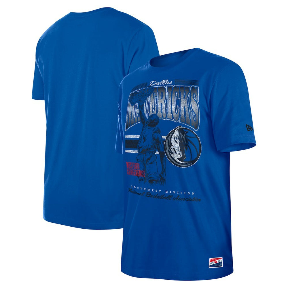 Dallas Mavericks Enzyme Wash Oversized T-Shirt for sale Blue | New Era online